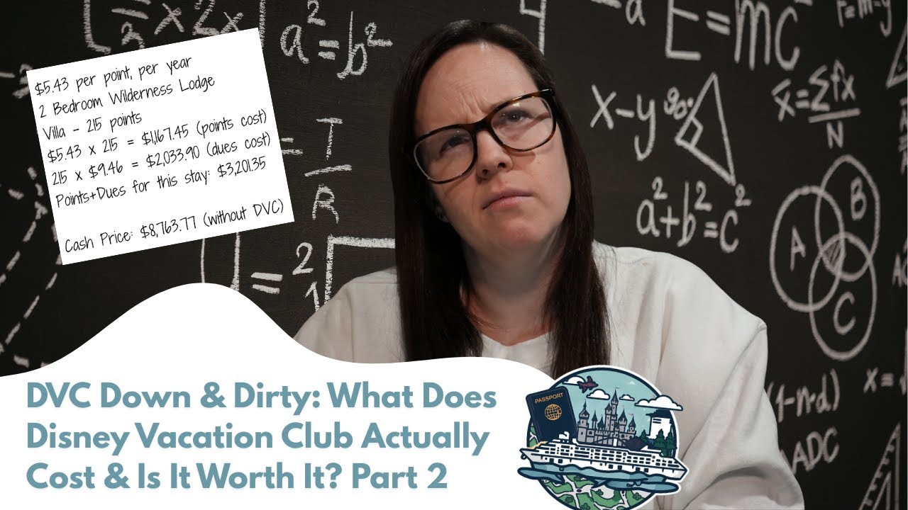 DVC Down and Dirty  What Does Disney Vacation Club Actually Cost & Is It Worth It? Part 2