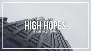 Download Lagu Panic At The Disco High Hopes MP3 Panic At The Disco High Hopes