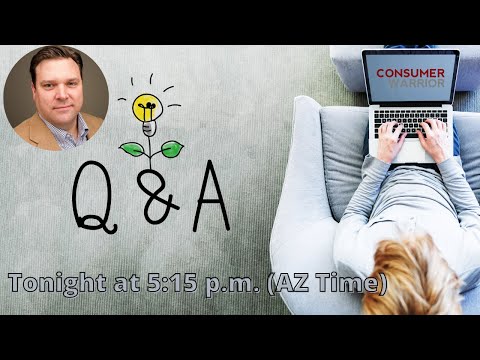 Live Q&A Tonight! Debt Collection Lawsuits, Bankruptcy, and More! thumbnail