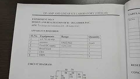 JCE EE Operational Amplifiers & Linear Integrated Circuits 18EEL48