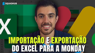 Como Importar e Exportar Dados do Excel para a Monday.com  | Tutorial Completo
