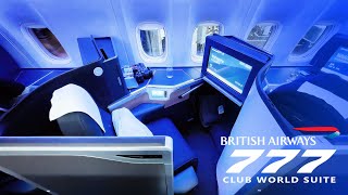 British Airways 777 Business Class CLUB WORLD SUITES London to Vancouver