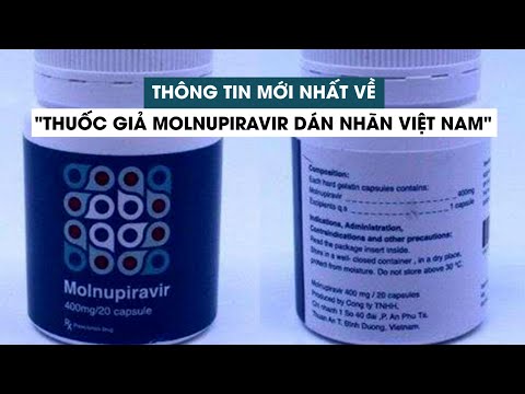 Video Thông tin mới nhất về 'thuốc giả Molnupiravir dán nhãn... - youtube