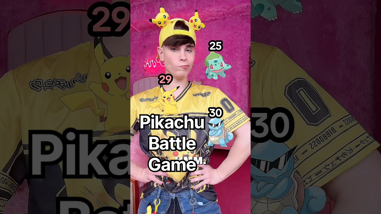 Pikachu vs EVERY Pokémon…⚡️