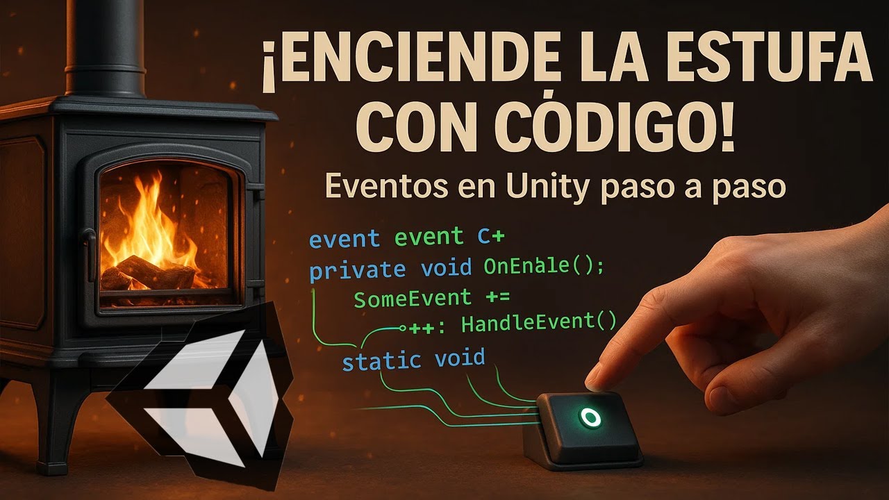 Unity Event - Como reulizar códigos para simular prender una estufa Parte 1