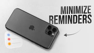 How to Minimize Reminders on iPhone