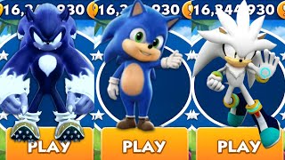 Sonic Dash - Werehog VS Baby Sonic VS Silver Sonic _ Movie Sonic vs All Bosses Zazz Eggman