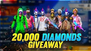 (Freefire Elite Pass and Diamonds Giveaway Livestream)