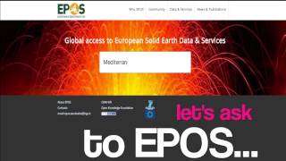 EPOS - European Plate Observing System - USE CASES - the future of integrated services