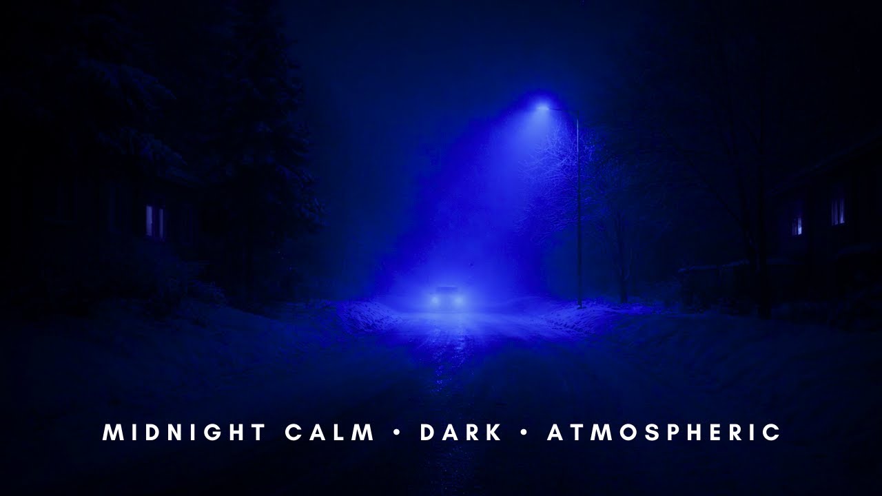 Deep Night Ambient 🌙 for Sleep, Anxiety Relief | Calm & Dark Atmosphere (3 Hour)