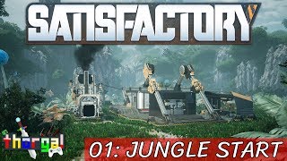 Satisfactory Lets Play - #1 Jungle Start