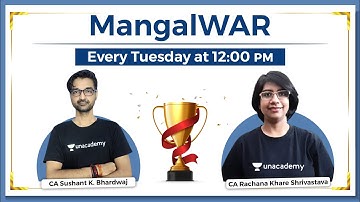 CSEET - MangalWAR - Chunauti Series | CA Rachana Khare Shrivastava