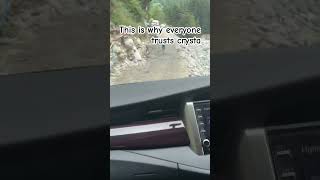 Innova crysta vs bad roads 😭 #innovacrysta #toyota #cars #suv #shorts