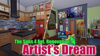 The Sims 4 Apt. Renovation of the 19 Culpepper  || Artists Dream