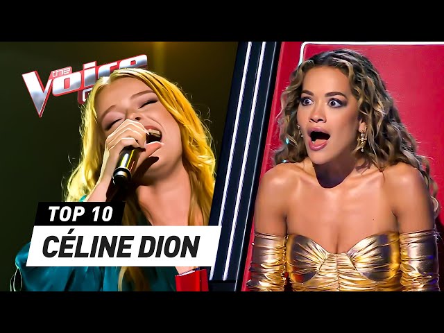 MIND-BLOWING Céline Dion covers on The Voice class=