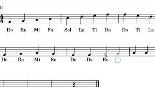 Sight Reading with Do-Re-Mi