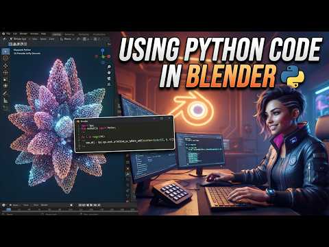 Using Python In Blender.