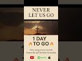 Never Let Us Go – 1 Day to Go | Worship Song for the Persecuted Church | The Altar Assembly