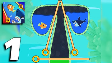 Save The Fish! - Gameplay Part 1 Levels 1-35 (Android,iOS)