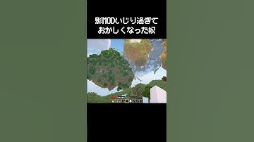 【マイクラ】影MODの設定いじり過ぎておかしくなったやつ