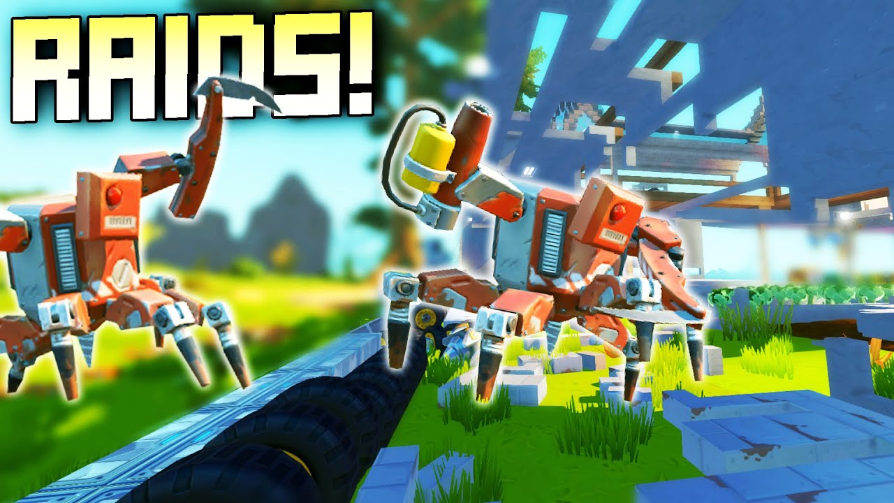 How Many Bosses Does It Take To Invade My Base? - Scrap Mechanic