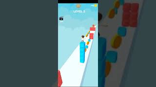 🏃🏃🏃Cube Stacker Surfer 3D - Run | Cube Jumper | 🏃🏃🏃 #shorts #CubeSurfer #gaming screenshot 5