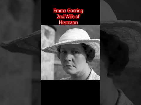 Hermann Goerings Wife Emma And Daughter Edda Militaryhistory History