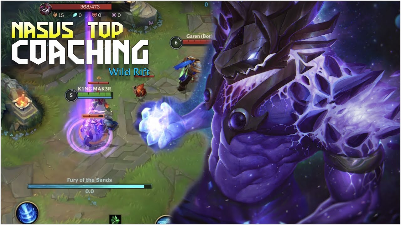 Wild Rift Coach - Nasus Top - Brxd - YouTube