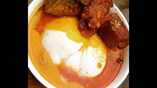 How to make the northern NigeriaTuwon rice (Tuwon shinkafa) and bean soup (gbegiri)| arinolatv