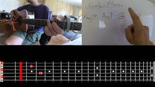 Video thumbnail of "XXXTENTACION - Jocelyn Flores - Guitar Chords and Play Along"