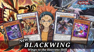 New Blackwing Deck Support is insane! Black-Winged Assault & Full Armor Master [Duel Links]