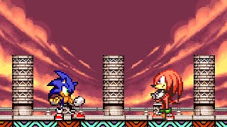 Mugen The Evil Awakens 2 Sonic Vs Knuckles(Its My Birthday!)