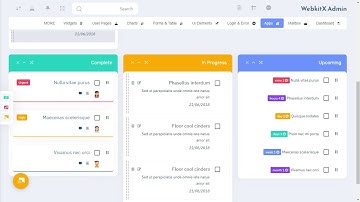WebkitX Bootstrap 5 Admin Dashboard Template with RTL Light Theme