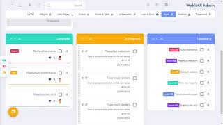 WebkitX Bootstrap 5 Admin Dashboard Template with RTL Light Theme