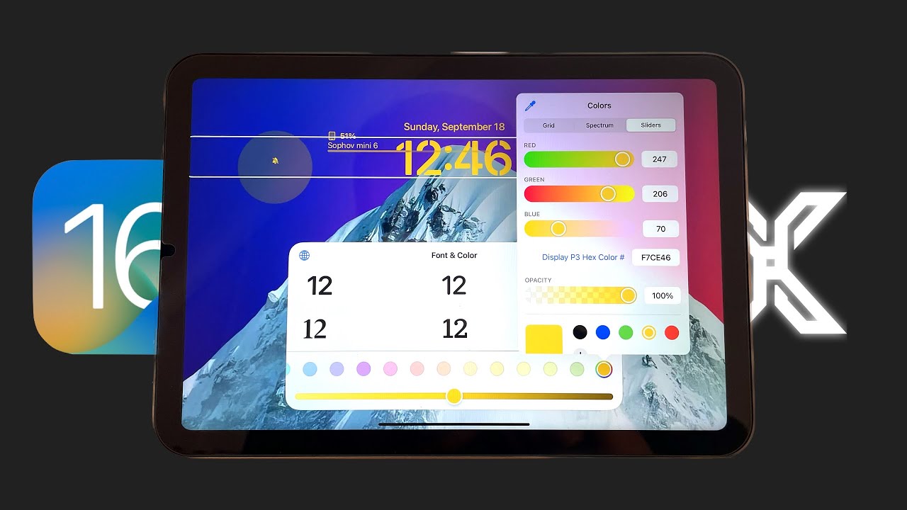 iPadOS 16 beta 1 with PosterBoard🤩