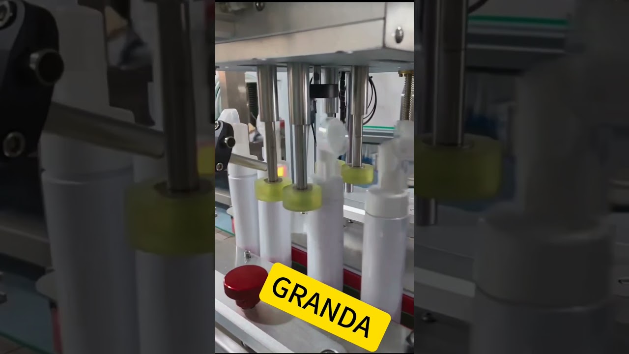 Pump cap bottle capping machine pump bottle capper 