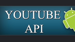 How To Integrate Youtube API In Android Application - Durasi: 6.08. 