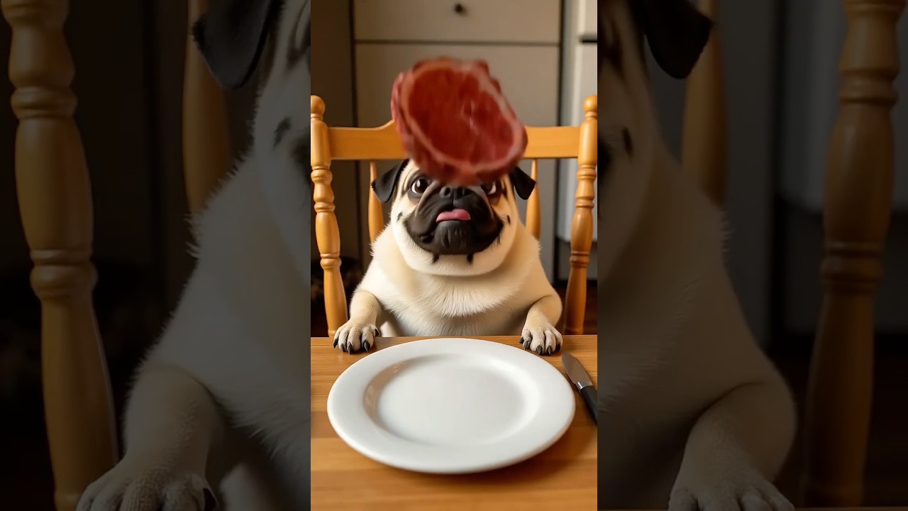 The Greedy Pug: Eats Everything Now! 
