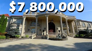 Inside a $7,800,000 New Jersey European Masterpiece with NYC Skyline Views