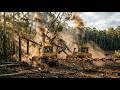 Massive Machinery Industrial Forest Clearing & Land Preparation Techniques 4K Documentary