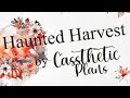 ✨ Haunted Harvest | CassThetic Plans Sticker Book Flip Through | Fall Planner Stickers 2025 🍂🕯️