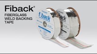 Weld Backing Tape from Aquasol Welding