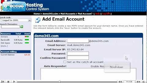 BMChosting Helm email auto responder tutorial
