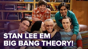 STAN LEE EM THE BIG BANG THEORY! I Episódio 3x16