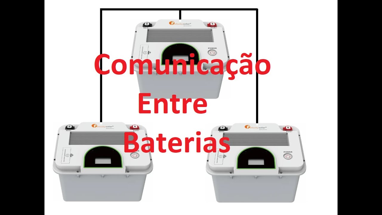 Felicity Solar Comunicação entre Baterias