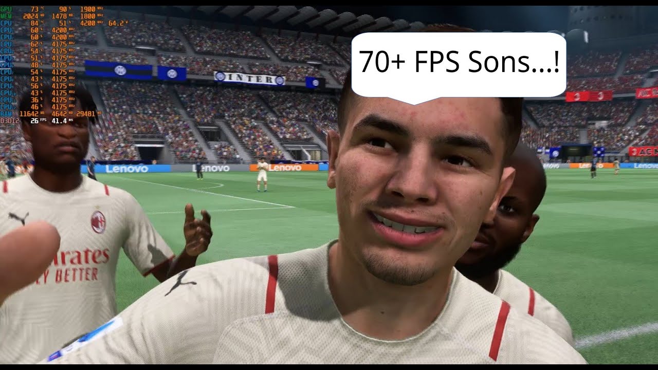 AMD Ryzen 5 5600G + VEGA 7, FIFA 22 2022 Benchmark FPS