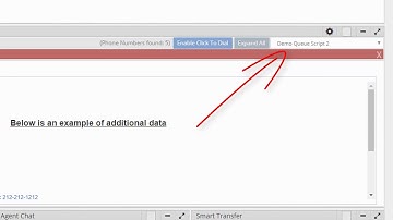 CoreNexa Contact Center Agent: Script Box Widget