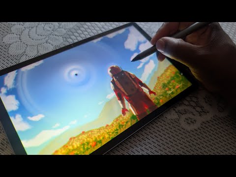 Drawing on the Lenovo Idea Tab | Toneology Art Style Demo