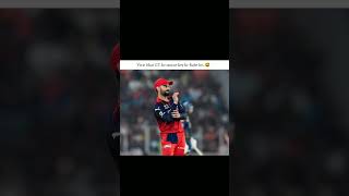 virat bhai ye GT ke samne key kr Rahe ho..😅 #kingkohli #kingisfn #badshah #rcbfans #reels #trending