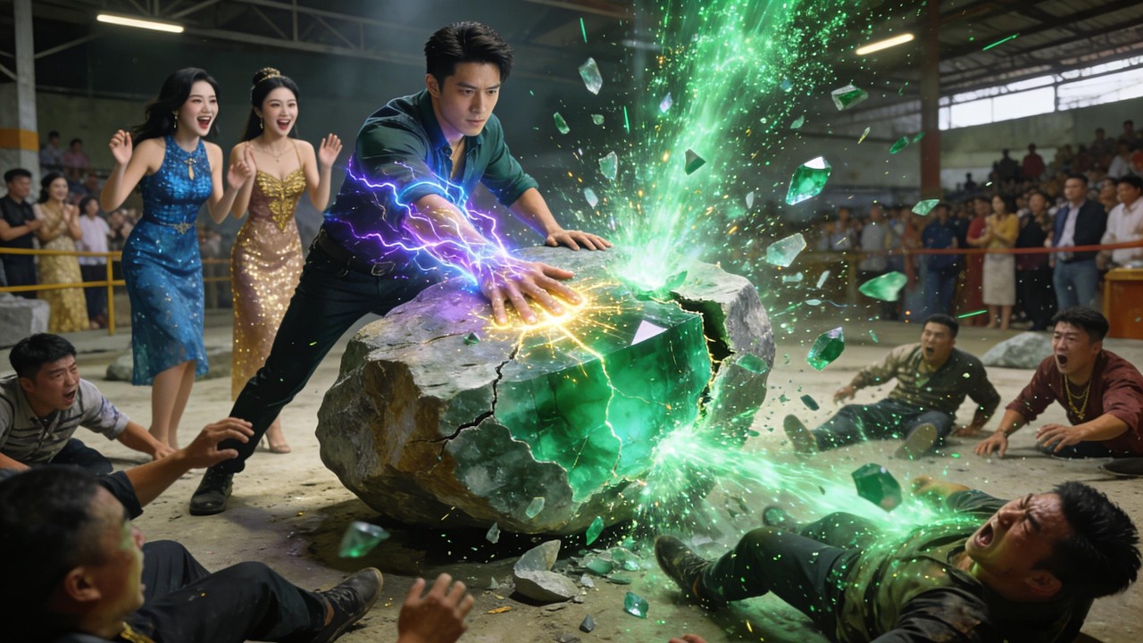 🎐雷劈覺醒雷霆神手！搬運工變成賭石之王，橫掃整個玉石界！#movie #精彩影视 #drama #短剧 #chinesedrama #影视聚焦 #anime #影視解説 #搞笑 #鉴宝 #透视